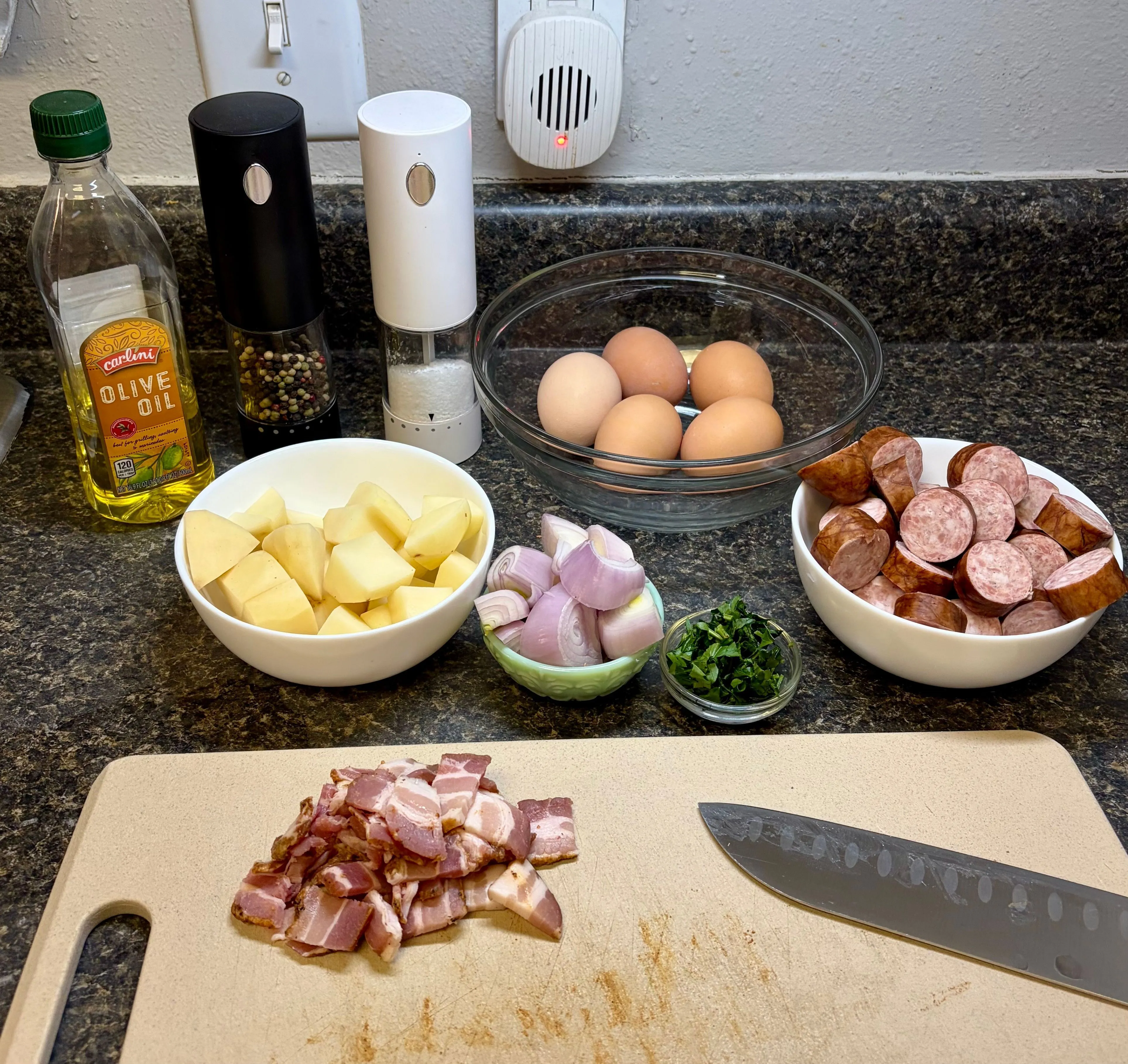 Farmer’s Breakfast prep